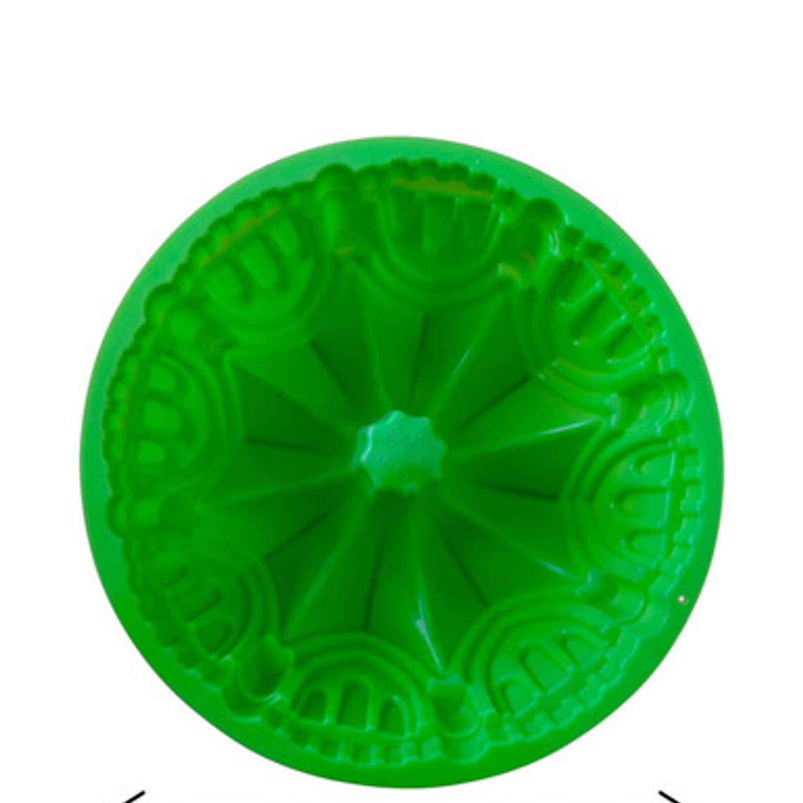 Molde Silicona Para Queque 20 Cm. Forma Castillo 4