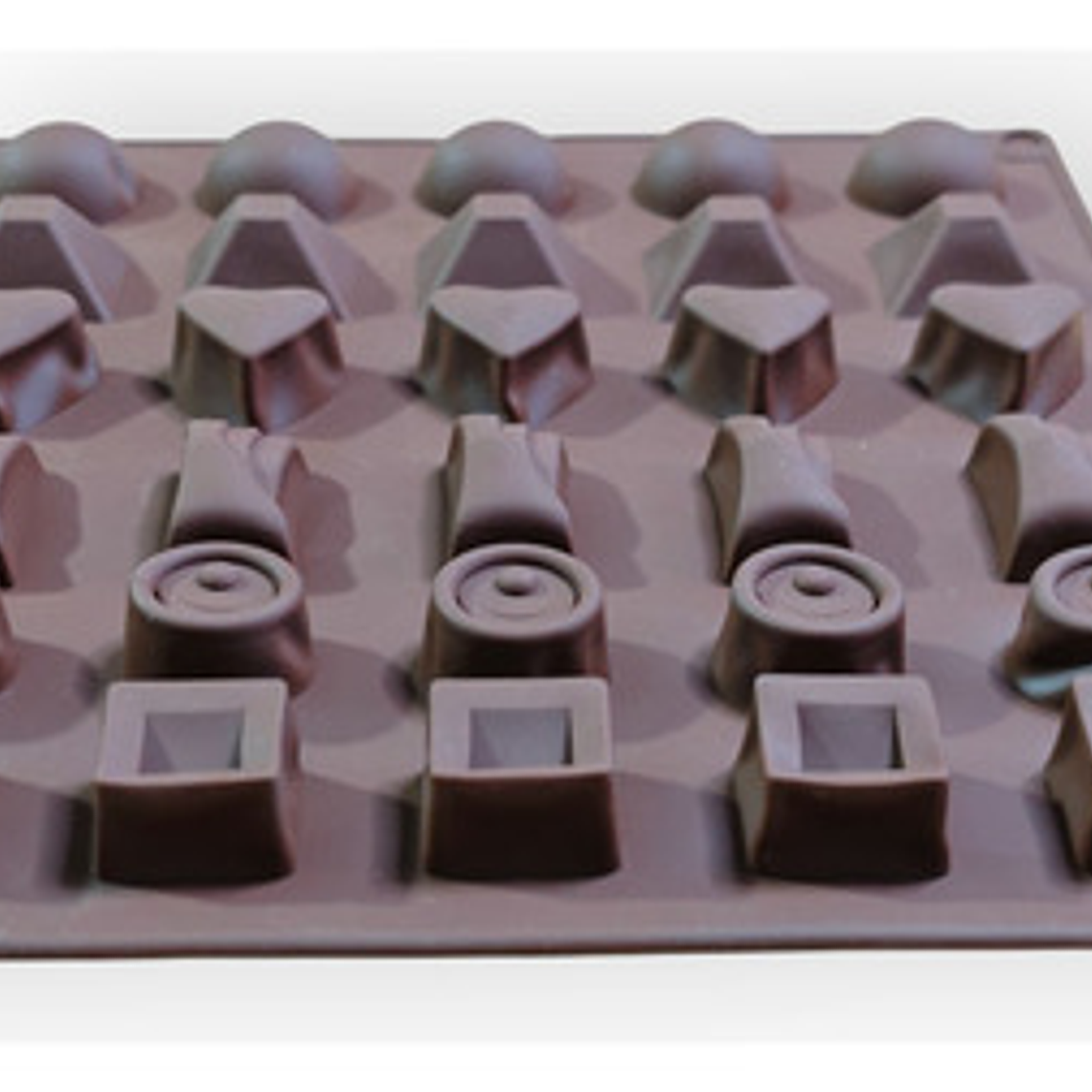 Molde Silicona Bombones Chocolate Variedades Grande Para 30 1