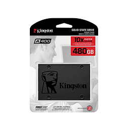 Disco Duro SSD Kington 480GB  A400 Sata 3 2.5 Pulgadas