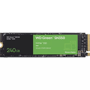 Disco Solido Ssd Wd Green 240gb M.2 Nvme Sn350 Wds240g2g0c