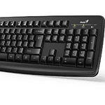 Kit de teclado y mouse inalámbrico Genius KM-8100 Color negro (Incluye Pilas)