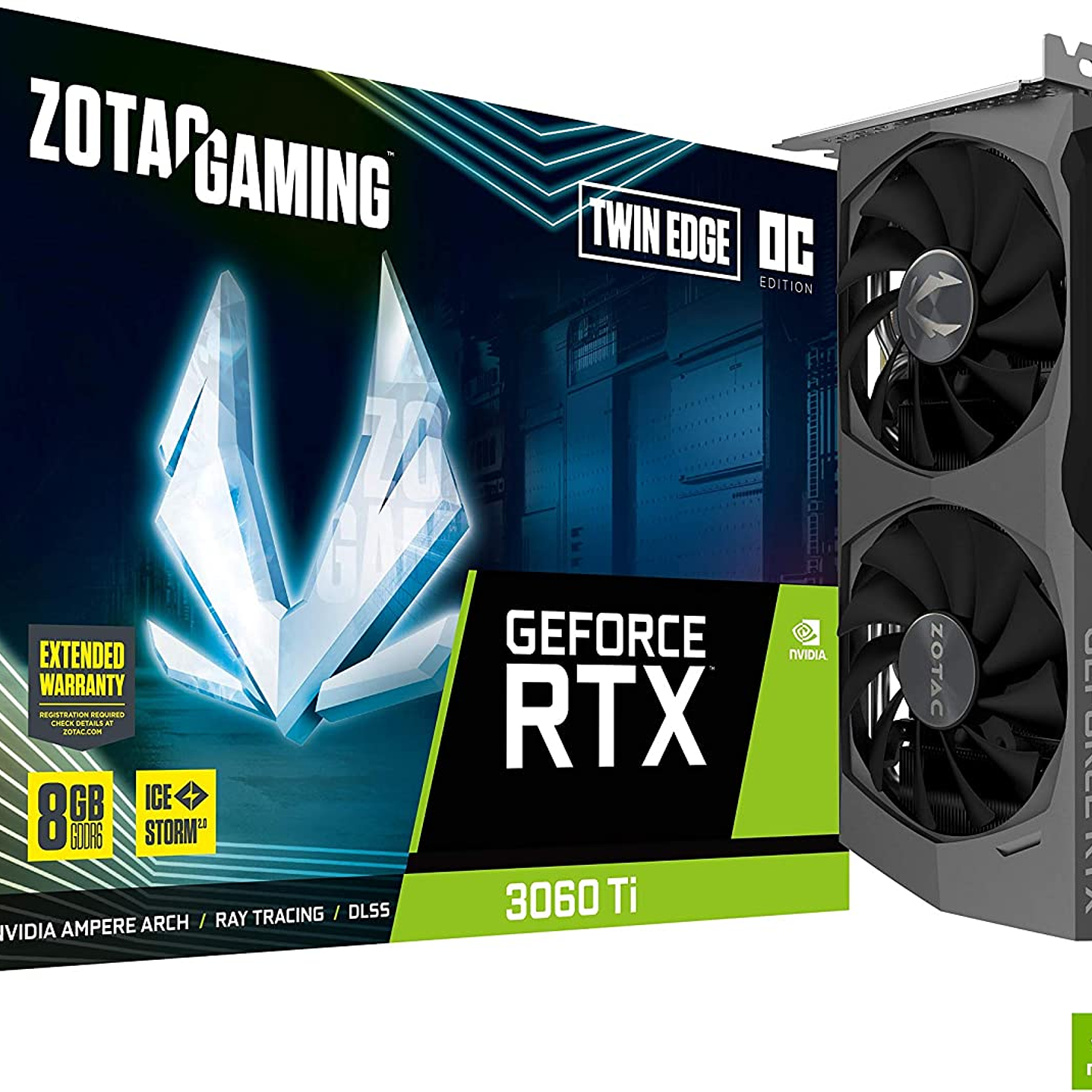 Tarjeta De Video Zotac Rtx 3060 Ti Twin Edge Lhr 1