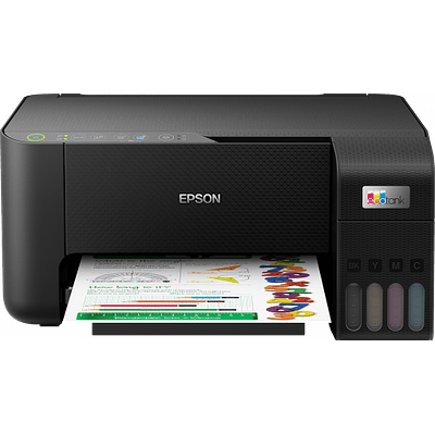 Impresora A Color Multifunción Epson Ecotank L3210 Negra