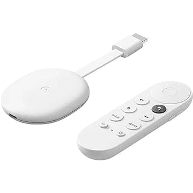 Google Chromecast 4ta generación 4K, 8GB + Google TV y control de