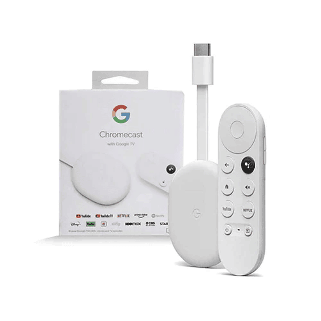 Google Chromecast With Google Tv 4.ª Generación De Voz 4k 8gb Snow Con 2gb  De Memoria Ram