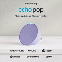 Amazon Echo Pop Con Asistente Virtual Alexa Purple