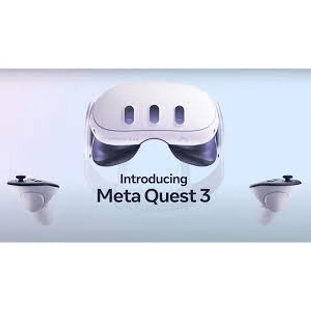 Oculus Meta Quest 3 128GB VR Realidad Virtual - Lanzamiento