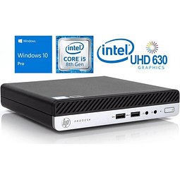 Computador Hp Elitedesk 800 g4 i5 8500T, 8gb ram, 480gb SSD, W11