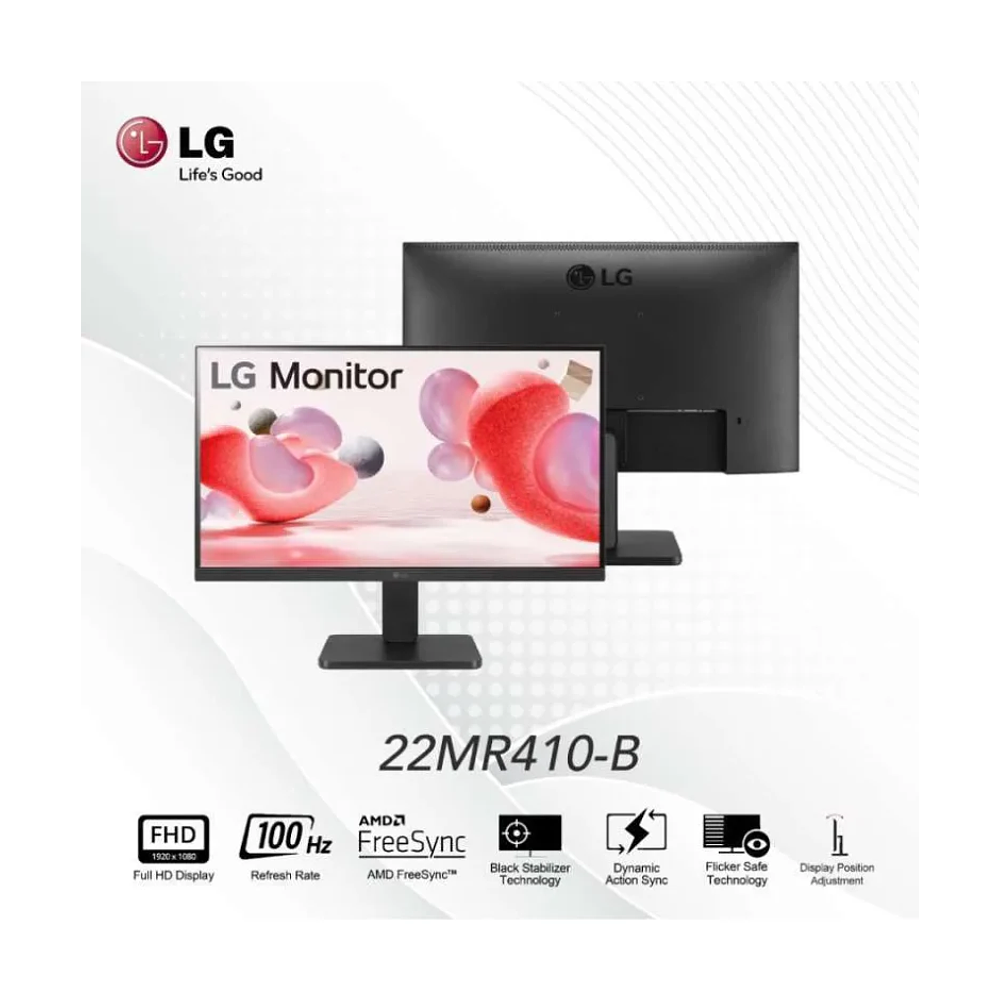 Monitor LG 22MR410 21.45" FHD 1920*1080 VA HDMI VGA AMD FreeSync 100Hz 5ms