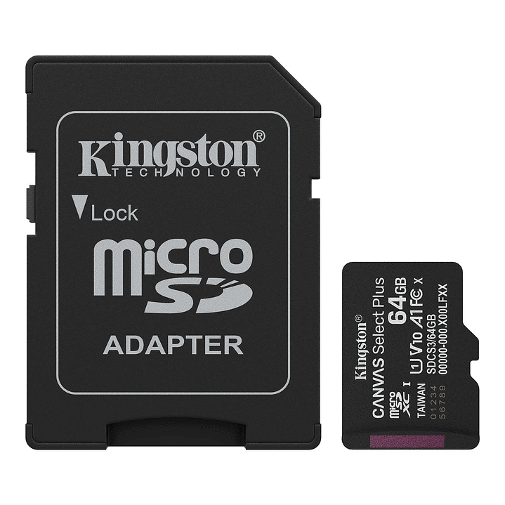 MEMORIA  KINGSTON MICRO SD 64 GB 1