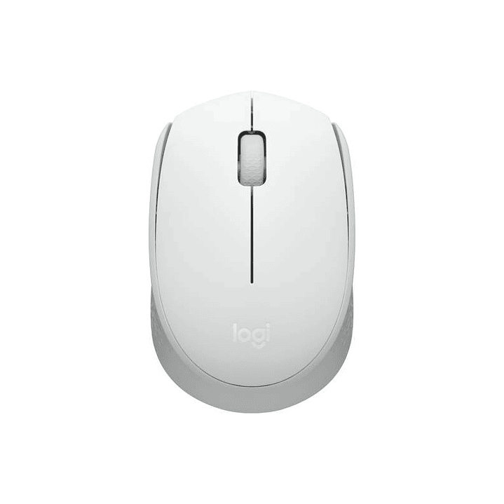 Mouse Inalámbrico Logitech M170 Receptor USB Blanco 1