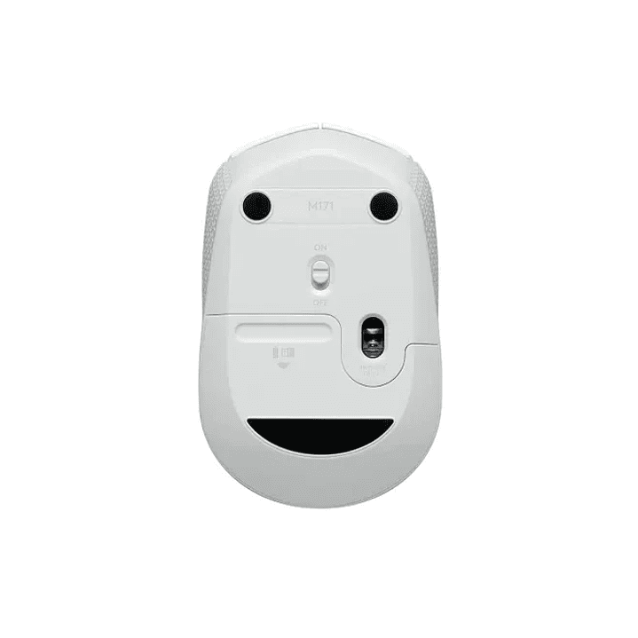 Mouse Inalámbrico Logitech M170 Receptor USB Blanco 3