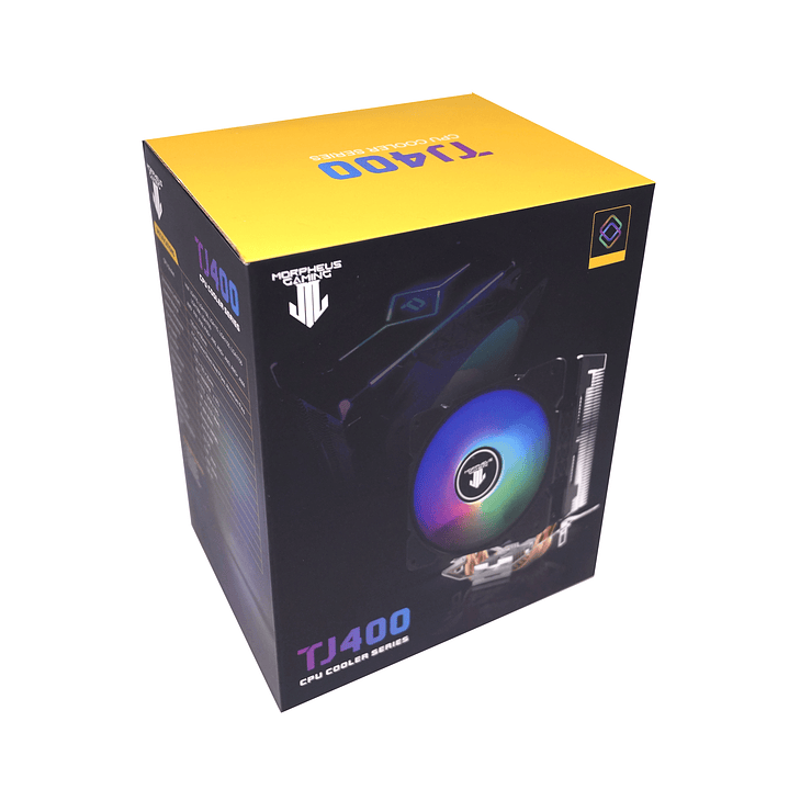VENTILADOR CPU S/1700/1200/11151/AM4 TJ400 RGB/HEAD RGB MORPHEUS 4