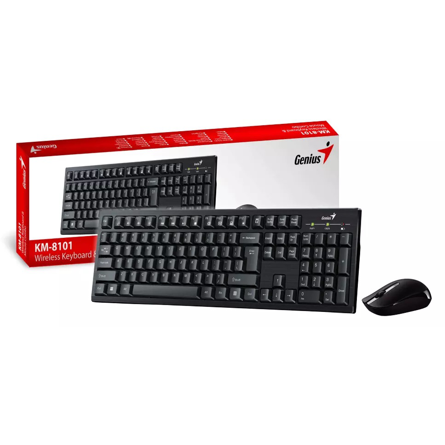 Teclado y Mouse KM-8101 Inalámbrico GENIUS 1