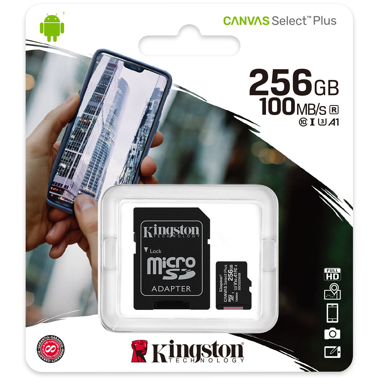 Tarjeta Kingston MICROSD 256 Gb KINGSTON 1
