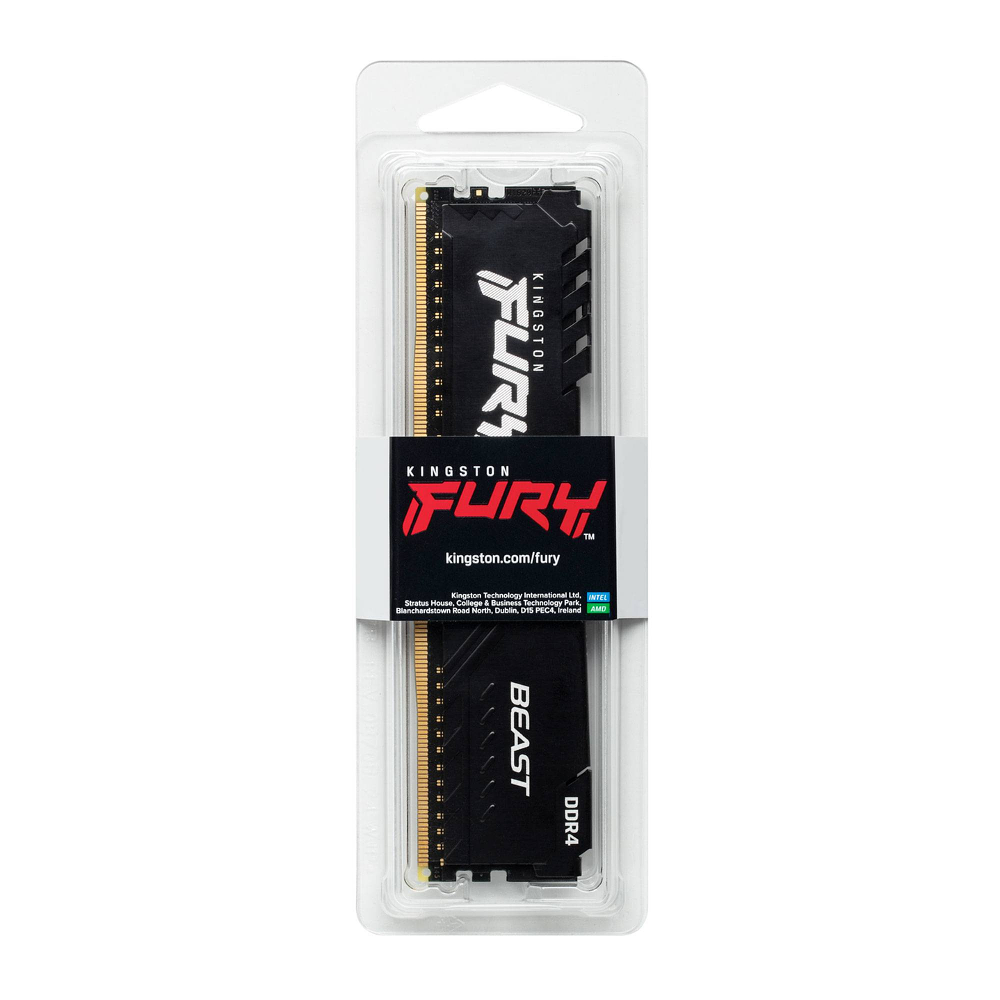 Memoria RAM FURY Beast 8GB 3200MHz DDR4 CL16 Deskt Kingston 2