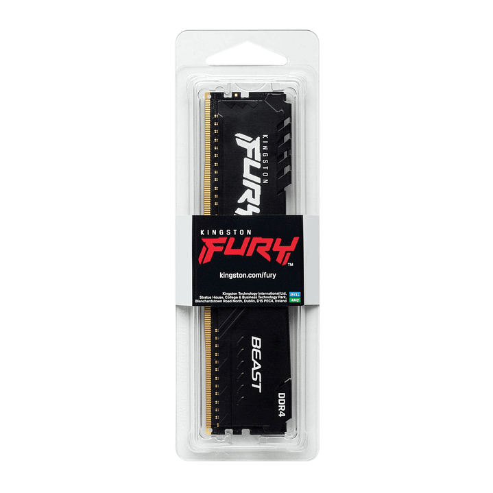 Memoria RAM FURY Beast 8GB 3200MHz DDR4 CL16 Deskt Kingston 2