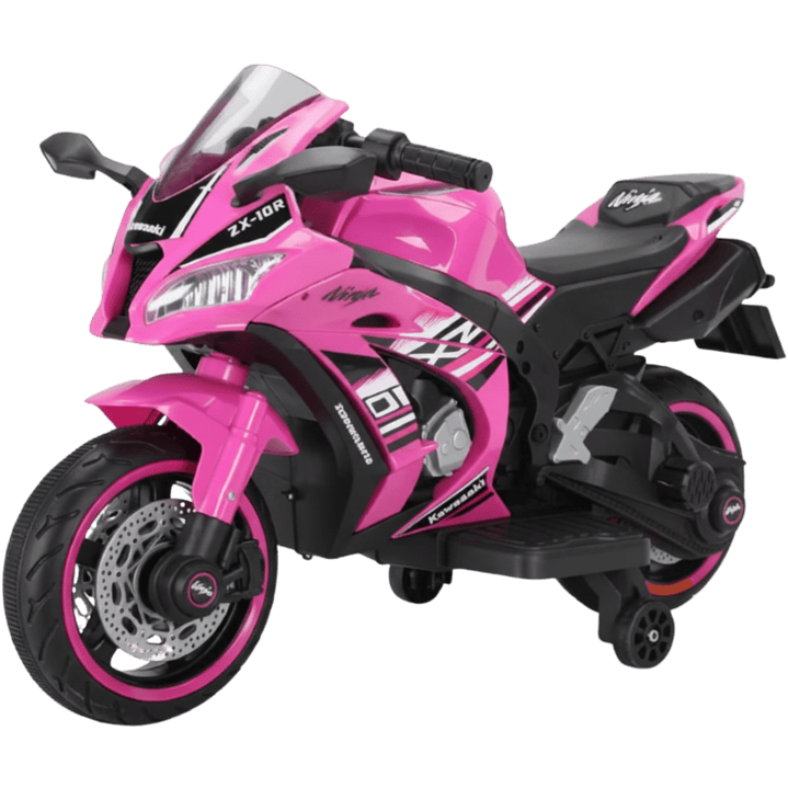 MOTO ELÉCTRICA DEPORTIVA INFANTIL ROSADA 1