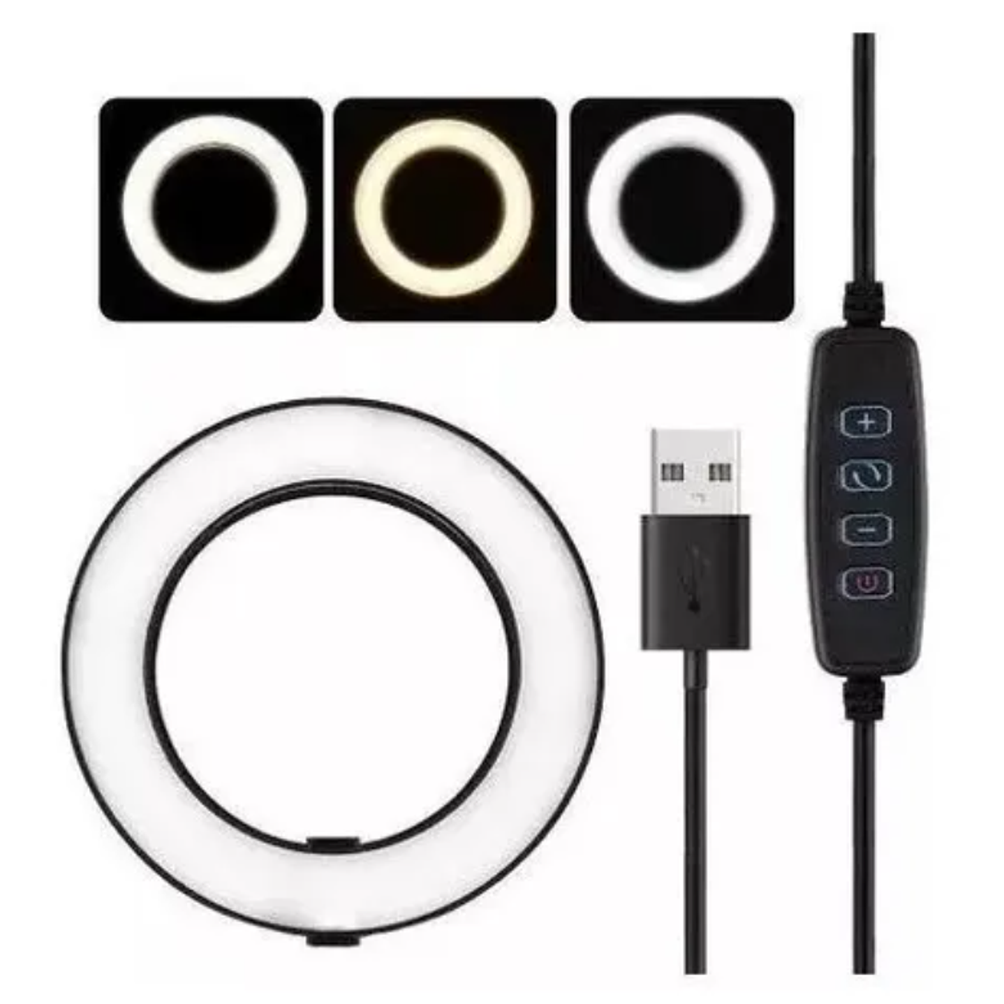 Anillo Aro Luz Led Selfie Fotografía 26cm   1