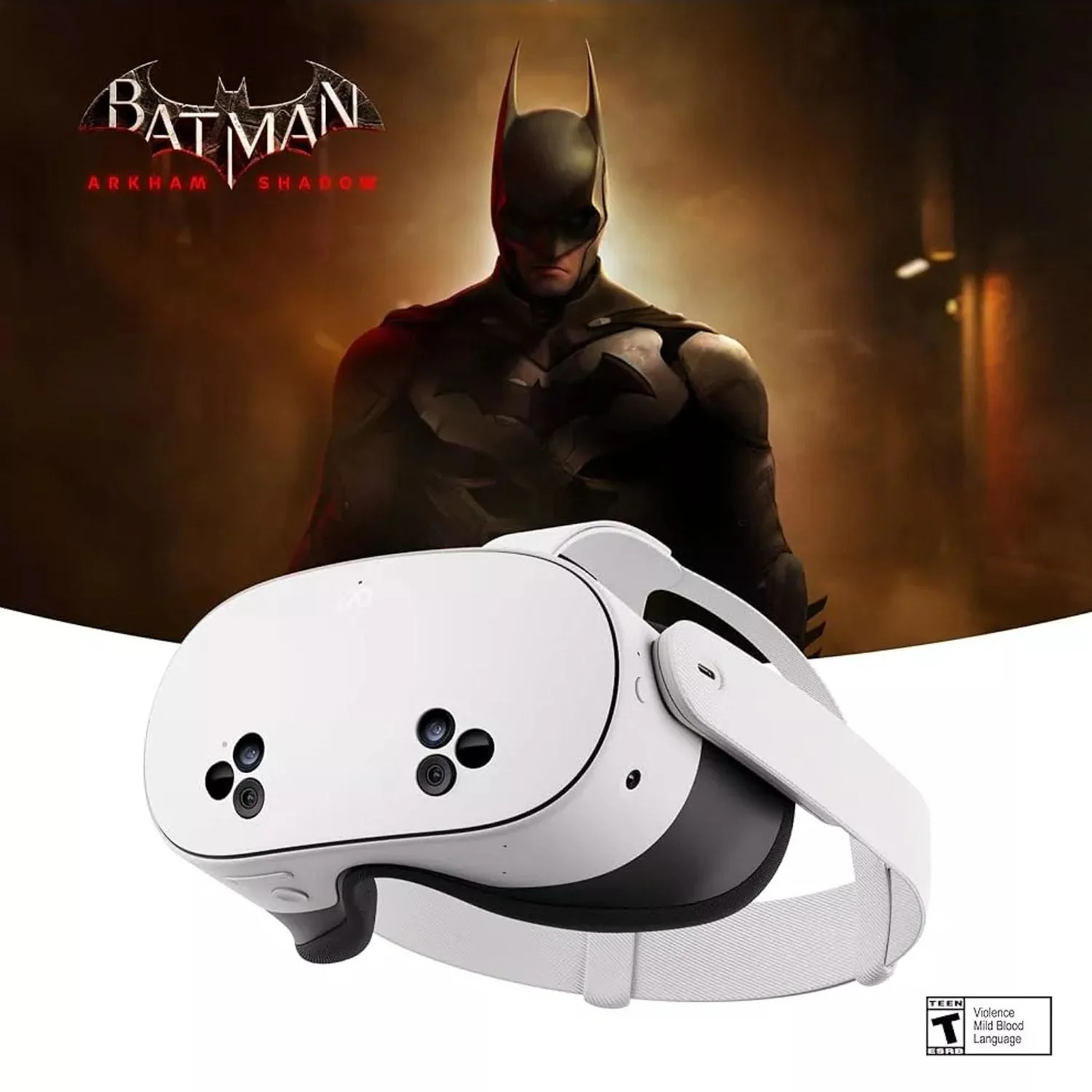 Meta Quest 3S 128GB VR Realidad Virtual - Nueva Versión 2024! + Batman Arkam 1