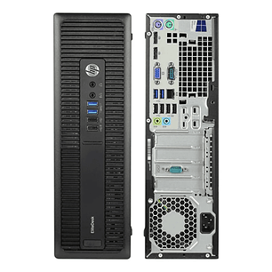 Computador Hp Prodesk 800 G1 / i5 4590 / 8GB RAM/ 120SSD + 1TB / W10 Pro