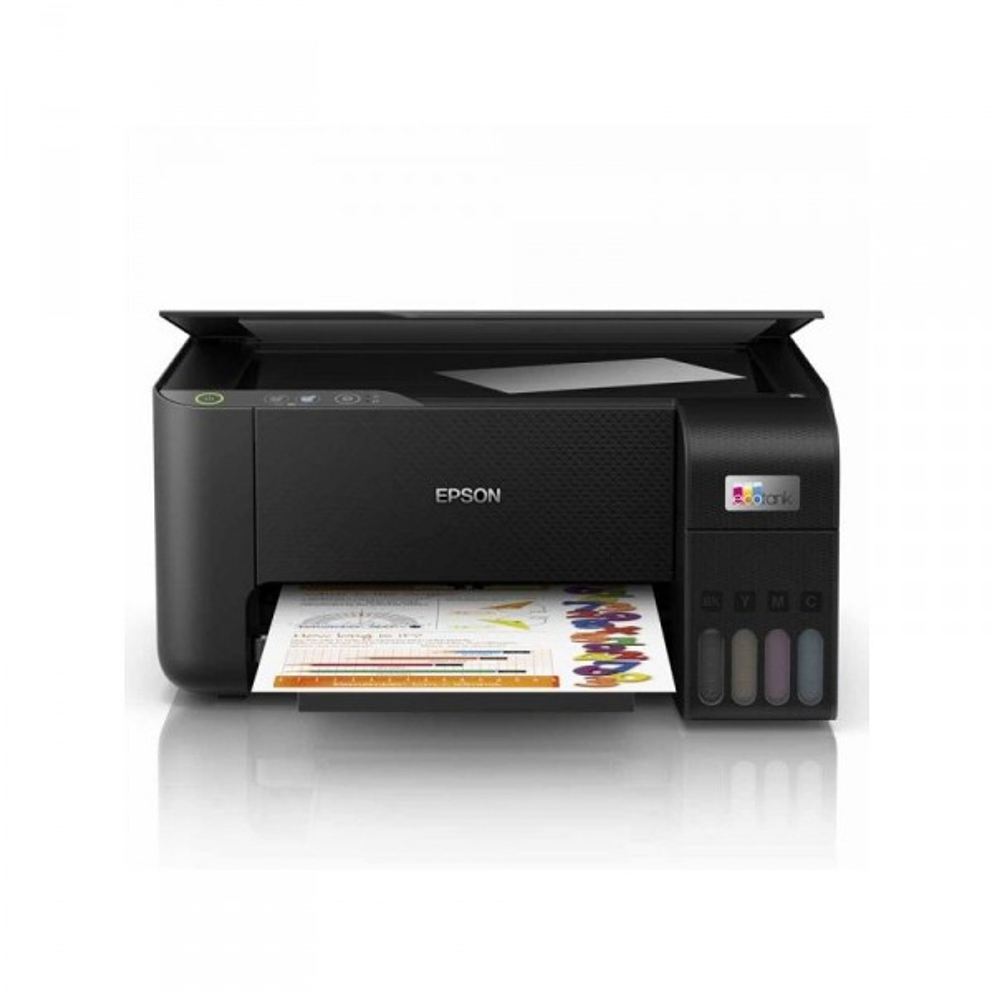 Impresora A Color Multifunción Epson Ecotank L3210 Negra 2