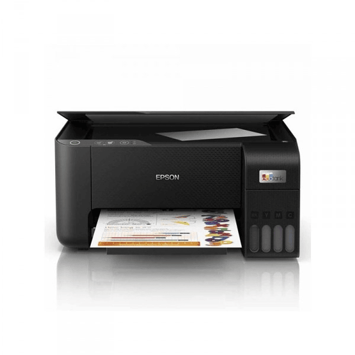 Impresora A Color Multifunción Epson Ecotank L3210 Negra 2