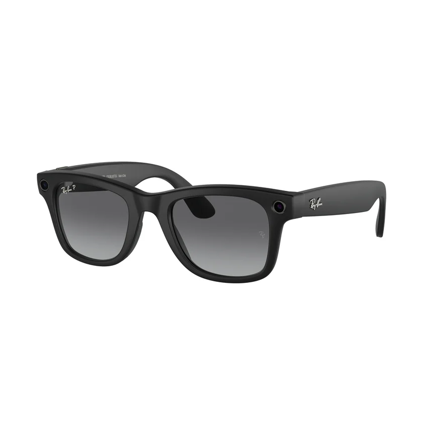 Lentes Rayban Meta Wayfarer RW4006 Matte Black- Polar Gradient Graphite - Talla S 1