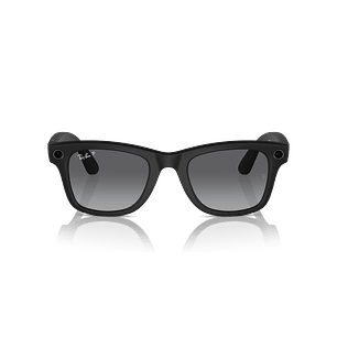 Lentes Rayban Meta Wayfarer RW4006 Matte Black- Polar Gradient Graphite - Talla S