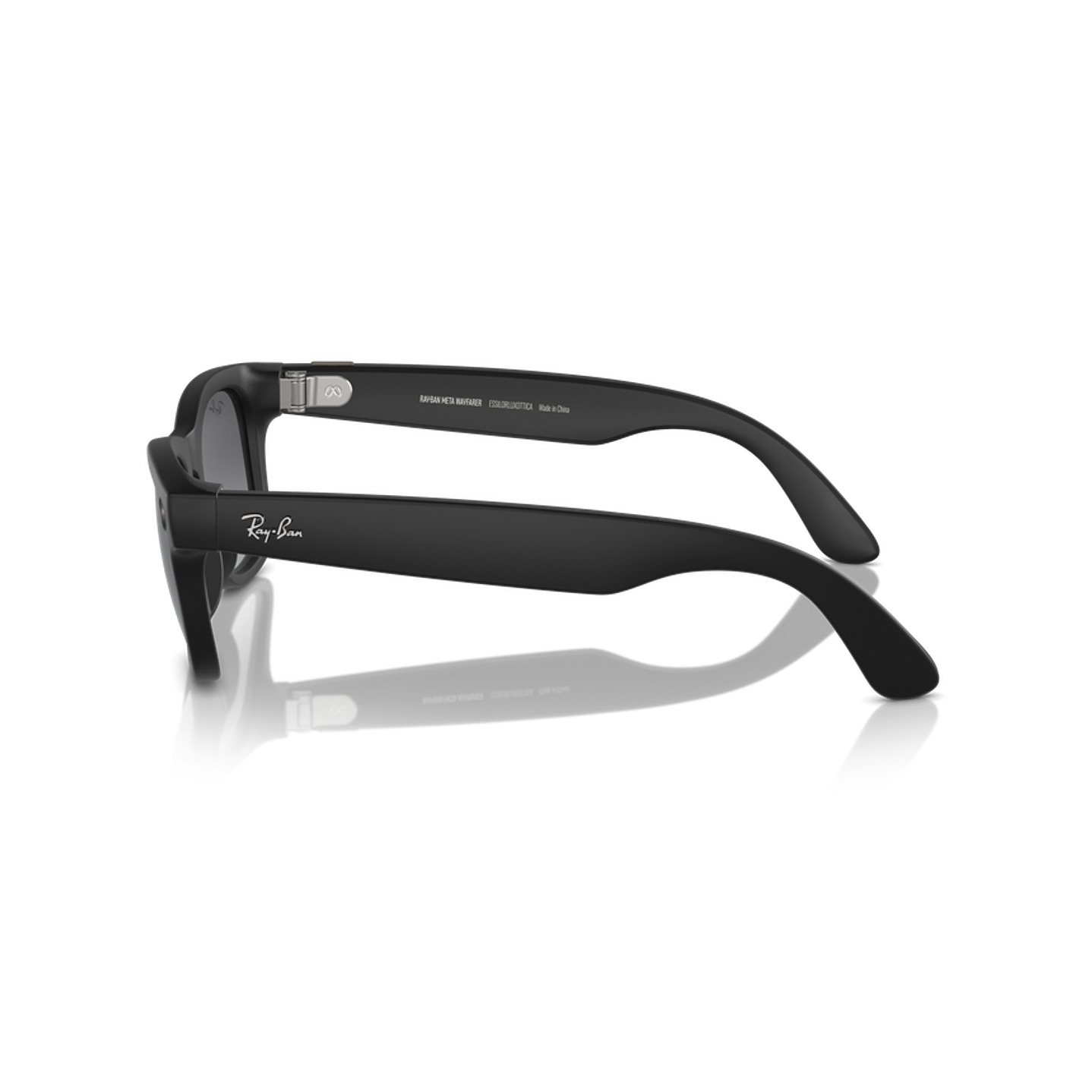 Lentes Rayban Meta Wayfarer RW4006 Matte Black- Polar Gradient Graphite - Talla S 3