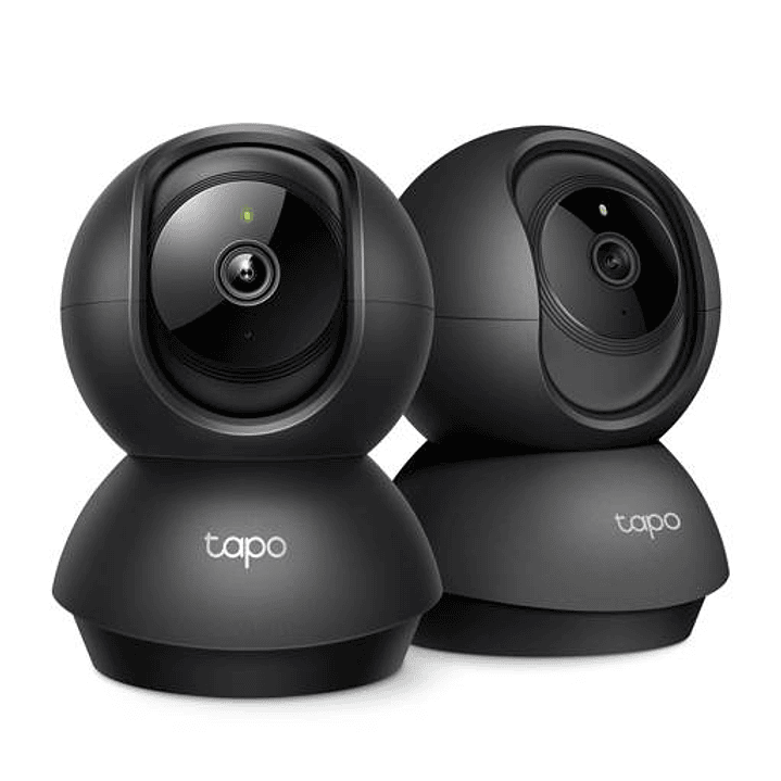 Tapo C211 cámara PT 3MP 2k WIFI con audio bidireccional visión nocturna y seguimiento inteligente Autrotracking grabación 360° color negro 2k WIFI 2