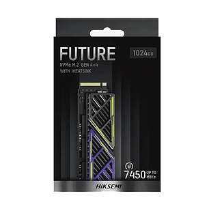 DISCO DURO SSDM.2 1TBNVME PCIE GEN 4 X 4 HS-SSD-FUTUREX 1024G HIKSEMI