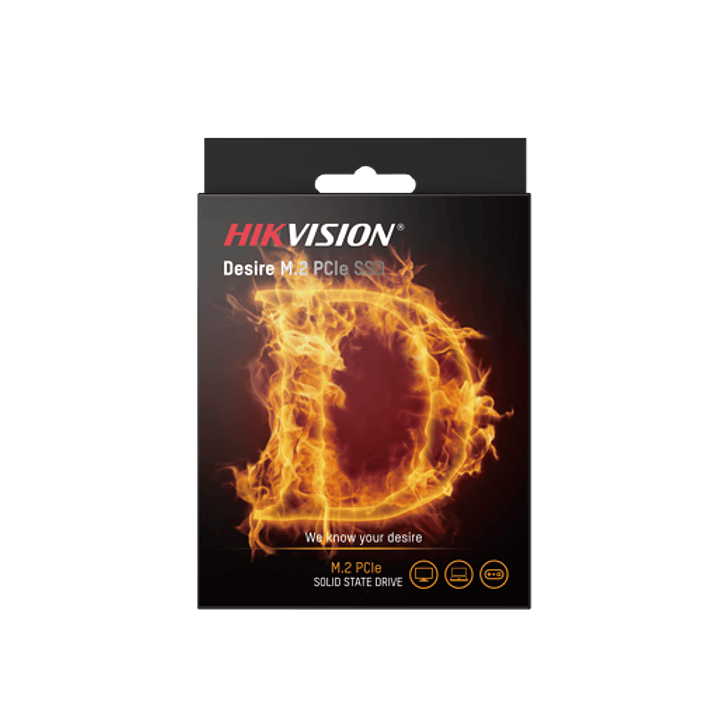 DISCO DURO HS-SSD-DESIRE(P) 1024G HIKVISION  NVMe PCIe 3.0 x4, Lectura 2500MB/s Escritura 1000MB/s 1