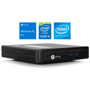 Computador Hp EliteDesk 800 G1 Mini PC i5-4570T @2.50GHz , 8