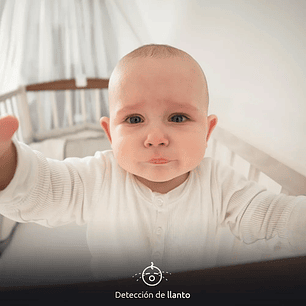 Monitor Inteligente Wi-fi Para Bebé 2k Con Detector Llanto