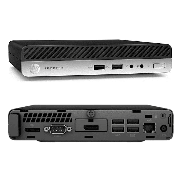 Hp Prodesk 400 G4 Desktop Mini/  i5-8500T  9th Gen/ Ram 8 GB/ 240 SSD 3
