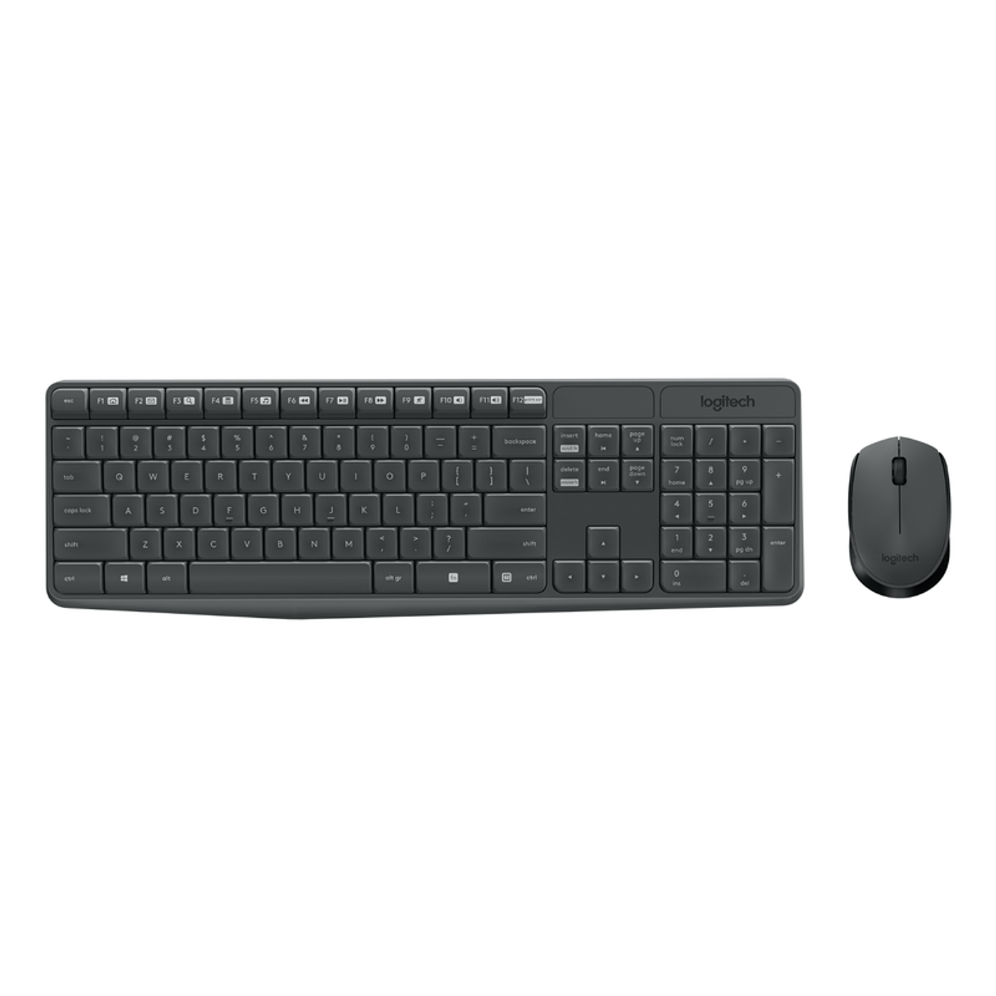 Teclado Y Mouse Inalambrico Logitech Mk235 1