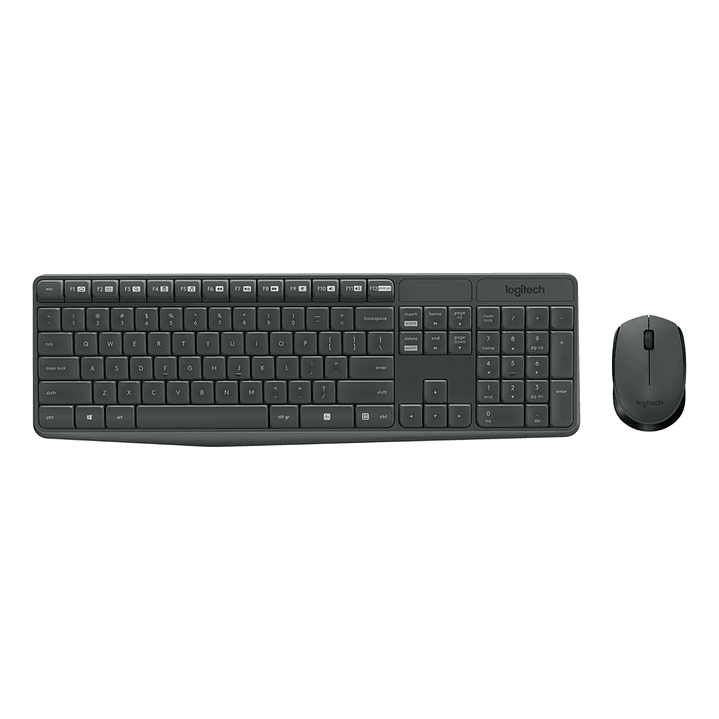 Teclado Y Mouse Inalambrico Logitech Mk235 1