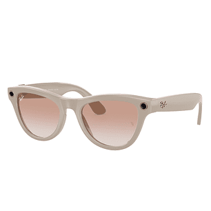 Lentes Rayban Meta SKYLER RW4010 Shiny Chalky Gray - Entrega Inmediata!
