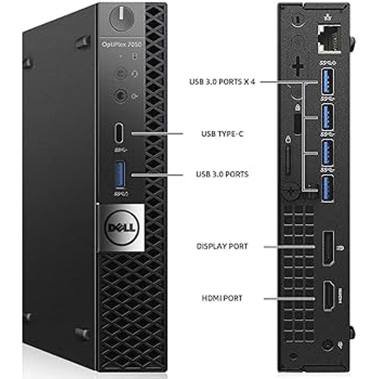 Pc Mini Dell OptiPlex 7050 Mini PC | i7 6700T | Ram 8 GB |  240 SSD | W11 PRO 3