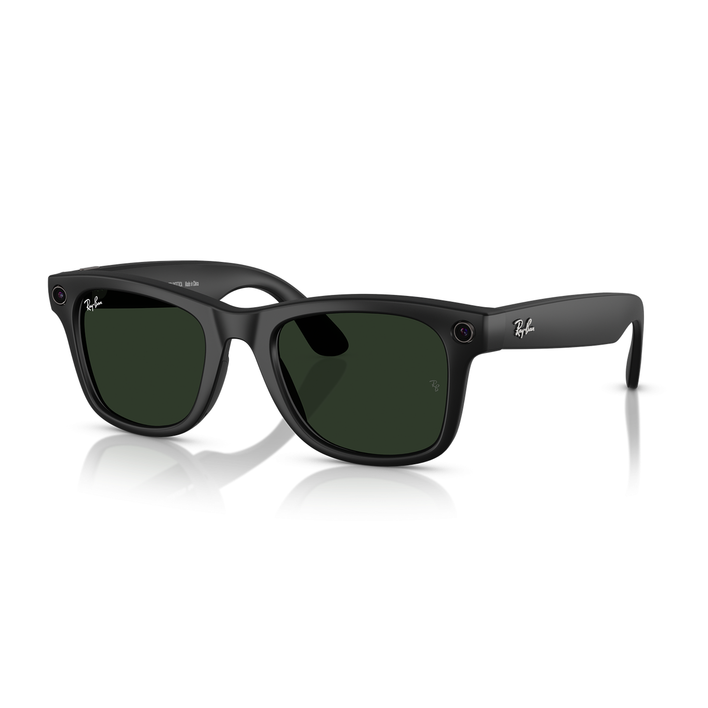 Lentes Rayban Meta Wayfarer RW4008 Matte Black-Transitions Graph.Green - Talla L 2