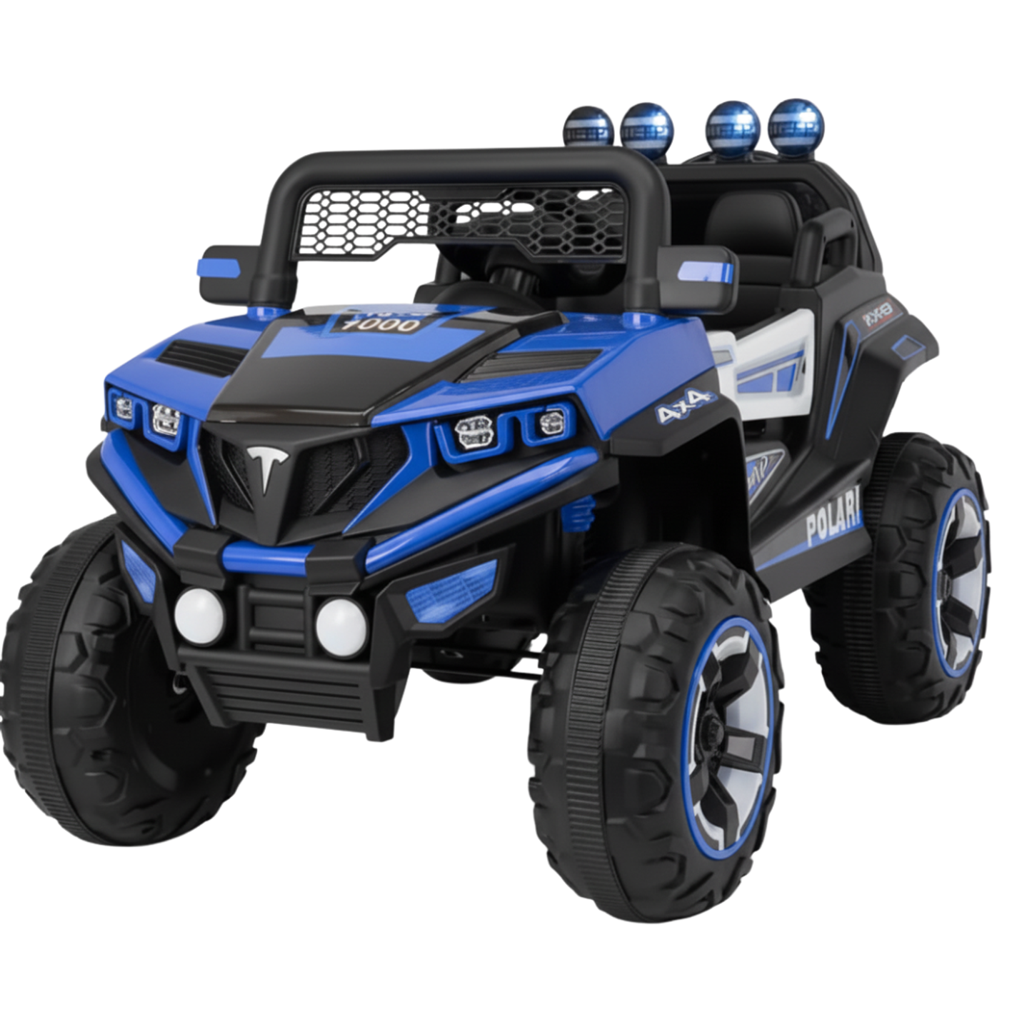JEEP ELÉCTRICO TODOTERRENO INFANTIL AZUL 1