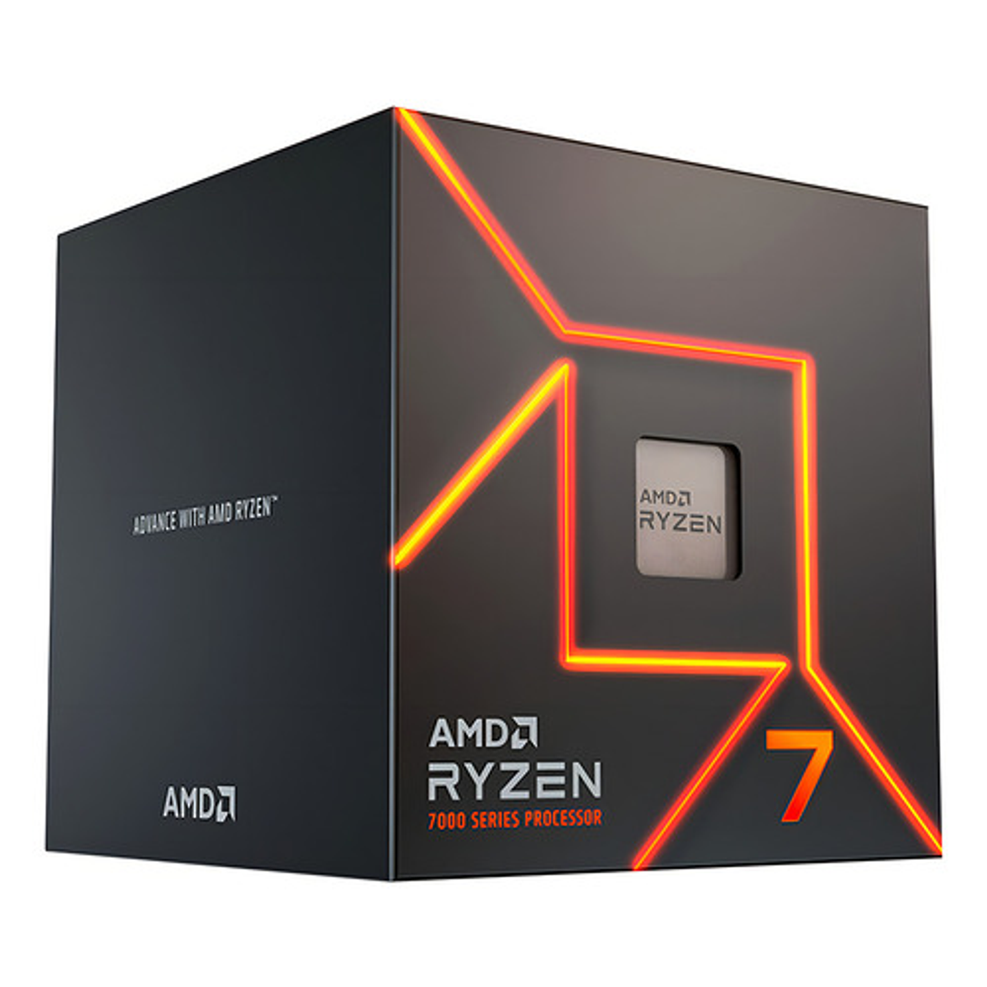 Procesador Amd Ryzen 7 7700 Am5 5.3ghz Ddr5 Pc Con Video 5