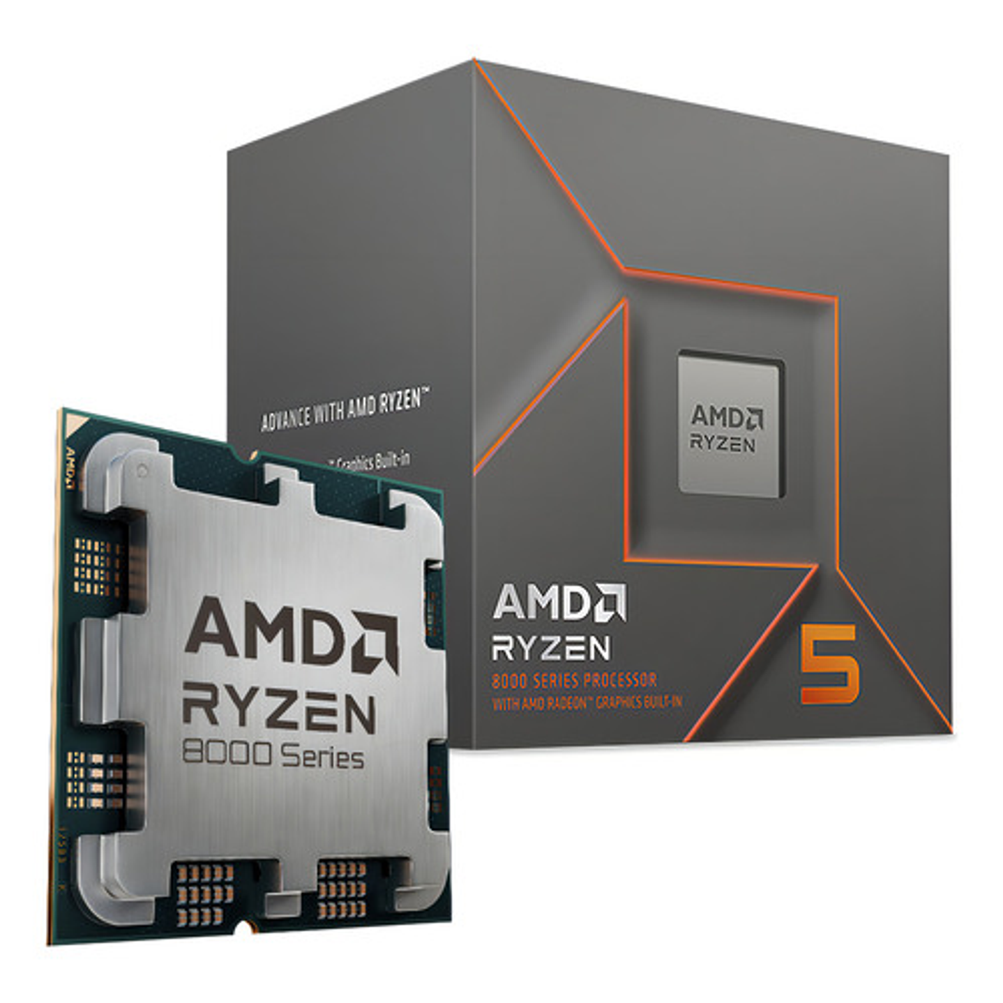 Procesador Amd Ryzen 5 8500g 6 Núcleos Socket Am5 3.5ghz 7