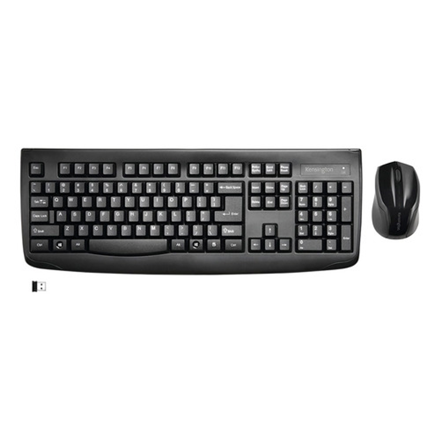 Teclado Y Mouse Inalámbricos Kensington Qwerty K72324es Negro Negro 1