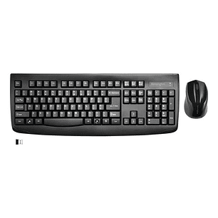 Teclado Y Mouse Inalámbricos Kensington Qwerty K72324es Negro Negro