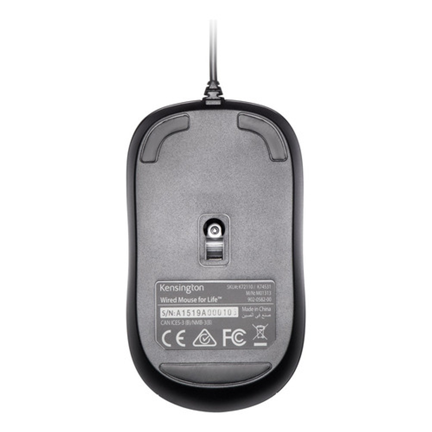 Mouse For Life 3 Botones Usb Negro Negro 2