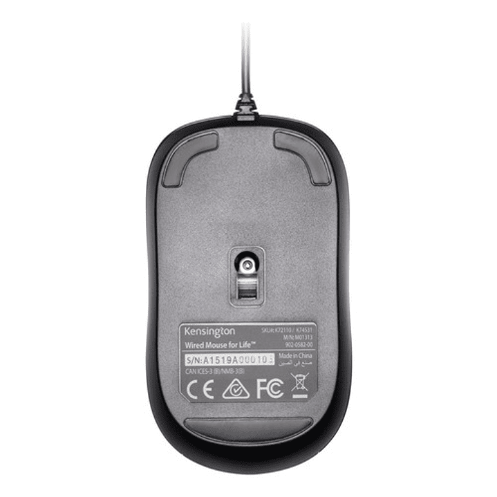 Mouse For Life 3 Botones Usb Negro Negro 2