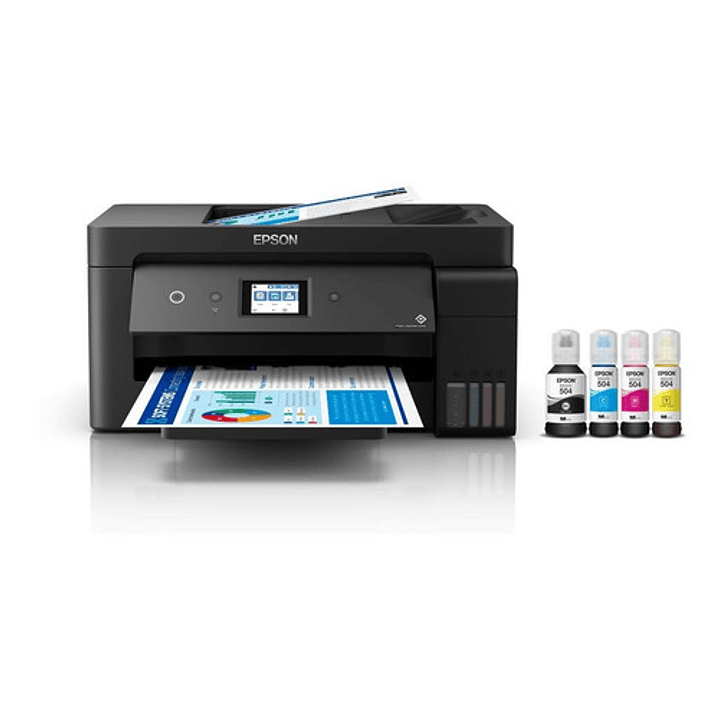 Impresora Epson Ecotank L14150 Multifuncional Wi-fi 3 En 1 Negro 1
