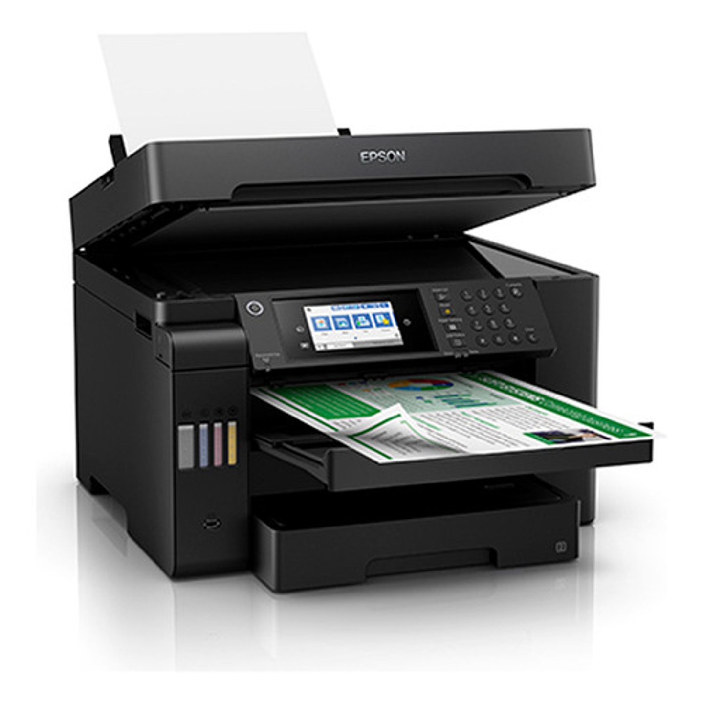 Impresora Multifunción Epson Ecotank L15150 Con Wifi Negro 4